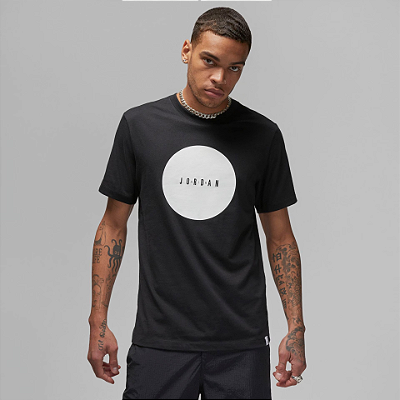 Camiseta Air Jordan Preta DV8438