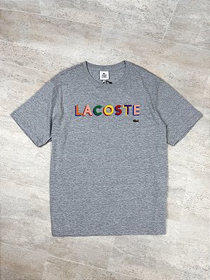 Camiseta Lacoste Live Letreiro TH2390