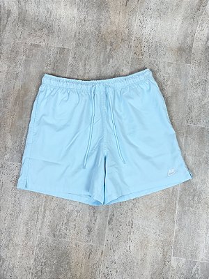 Shorts Nike Club Sportswear Azul Bebê