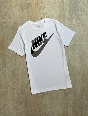 Camiseta Nike Air Block Logo Branca