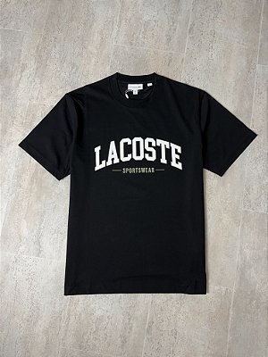 Camiseta Lacoste Sportswear Preta