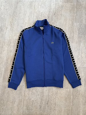 Jaqueta Lacoste Fleece Stripe Zip
