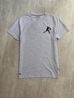 Camiseta Lacoste Djokovic Cinza TH1044