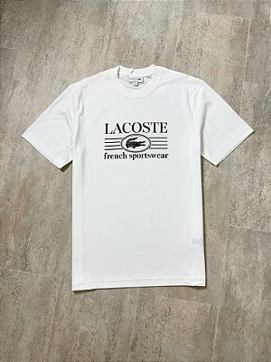 Camiseta Lacoste French Sportswear Branca
