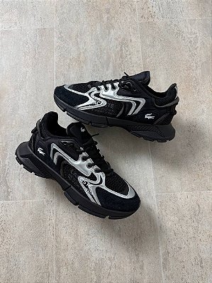 Tênis Lacoste L003 Neo Preto/Prata