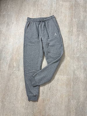Calça Jordan Fleece Brooklin Essentials Cinza