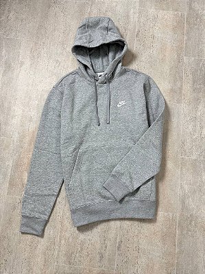 Moletom Nike Club Cinza BV2654