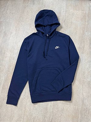 Moletom Nike Club Azul Marinho