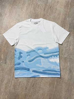 Camiseta Lacoste Big Croc Acqua 2026