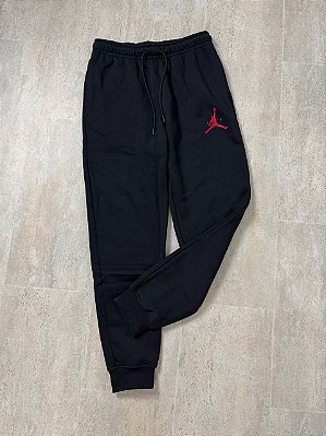 Calça Jordan Fleece Jumpman Red