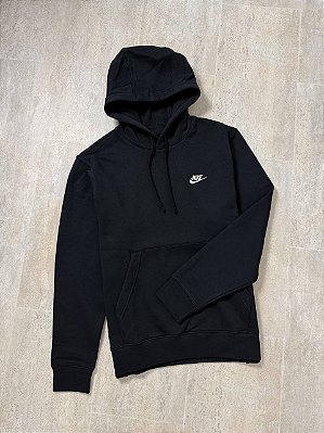 Moletom Nike Club Preto BV2654