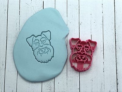Cortador de Biscoito Cachorro Schnauzer