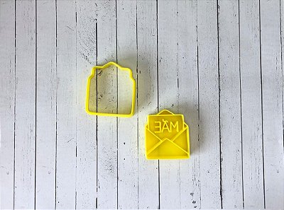 Cortador de bolacha envelope mãe