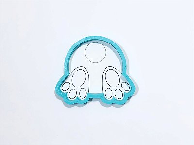Cortador de bolacha bumbum coelho modelo V2