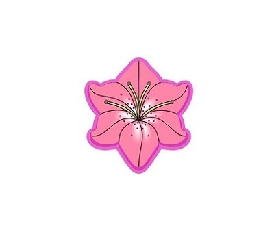 Cortador de Biscoito Flor V Modelo 3