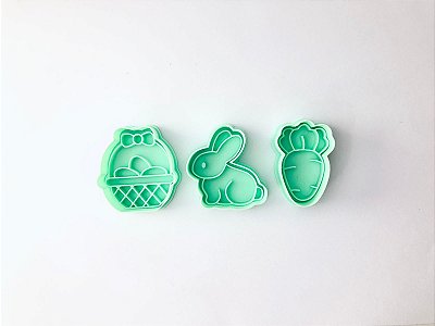 Kit trio de Páscoa com carimbo