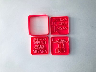 Kit Páscoa Cristã com carimbo