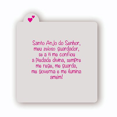 Estêncil Santo Anjo