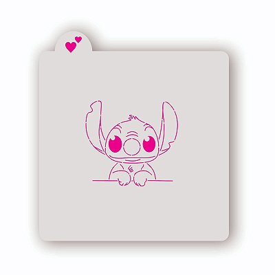 Estêncil Stitch simples