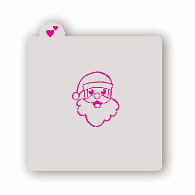 Estêncil Papai Noel