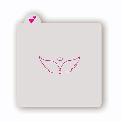 Estêncil Asas de Anjo