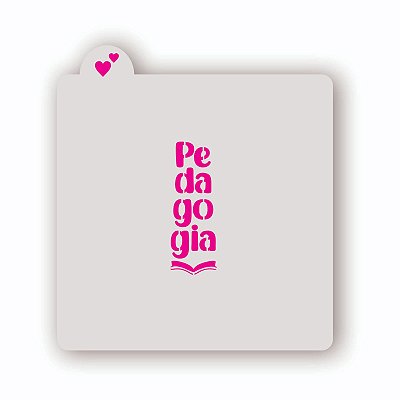 Estêncil Pedagogia 1