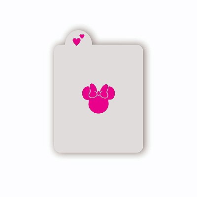 Estêncil Minnie M