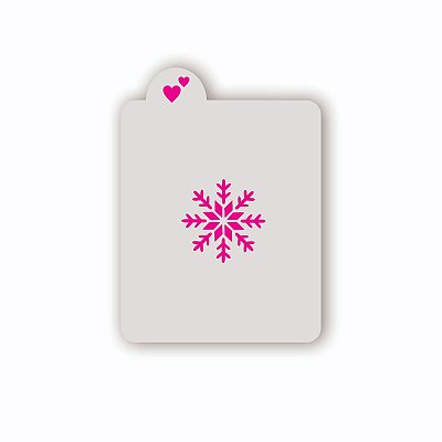 Estêncil Floco de Neve M