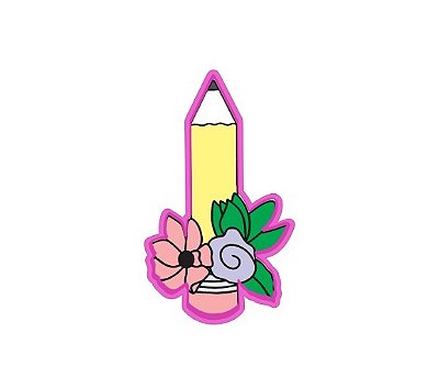 Cortador de Bolacha lápis Flores