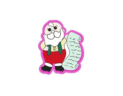 Cortador de Biscoito Papai Noel Lista LF