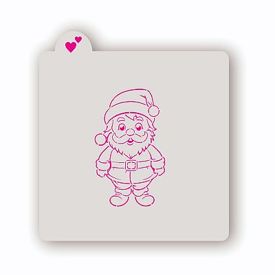 Estêncil Papai Noel A