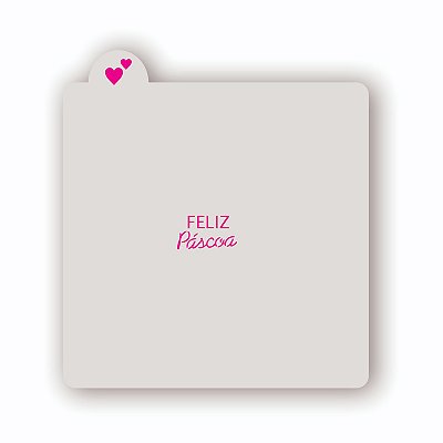 Estêncil Feliz Páscoa D
