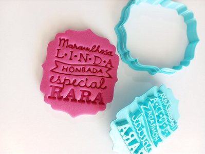 Cortador de biscoito Maravilhosa linda