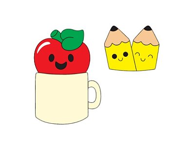 Cortador de biscoito caneca para montar
