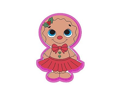 Cortador de Biscoito Ginger Woman