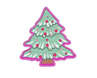 Cortador de Biscoito árvore de Natal C