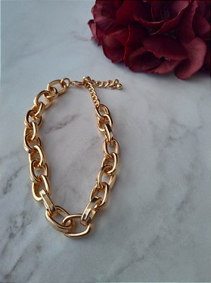 Pulseira Corrente Dourada