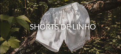 Shorts de Linho