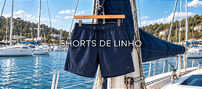 Shorts de Linho