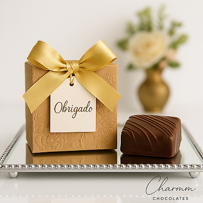 Pão de Mel na Caixinha Personalizada – Kit com 10 Unidades