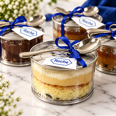 Latinha Gourmet Personalizada com Bolo e Recheio – 12 unidades