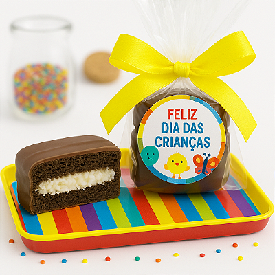 Pão de Mel Personalizado – Dia das Crianças (30 unidades)