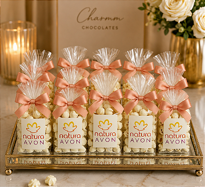 Pipoca Croquant Corporativa Personalizada | Brinde Gourmet Premium