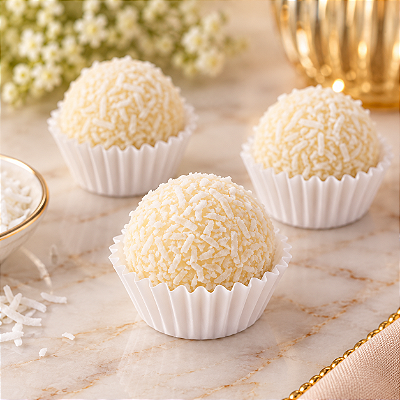 Charme di Coco | Brigadeiro Gourmet de Coco para Eventos e Festas