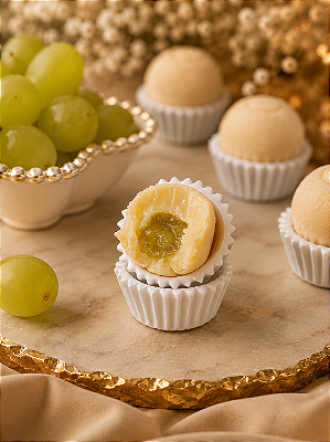 Perla Verde | Brigadeiro Gourmet de Uva com Leite Ninho para Eventos