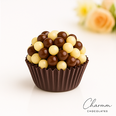Chic di Ninho | Brigadeiro Gourmet com Chocoballs em Dois Tons para Eventos