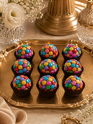 Vivace | Brigadeiro Gourmet com Confeitos Coloridos Crocantes para Eventos