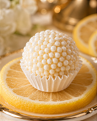 Citrino di Charme | Brigadeiro Gourmet de Limão Siciliano para Eventos Elegantes