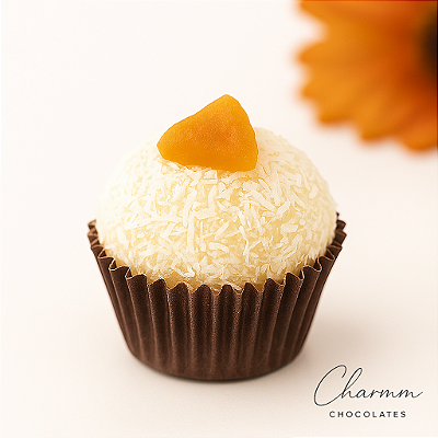 Lumine | Brigadeiro de Coco com Damasco para Mesas Elegantes