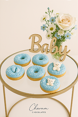 Cake Donuts Personalizados | Lembrança Maternidade Charmm